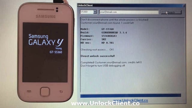 Samsung Galaxy Gt-s5360 Unlock Code Free